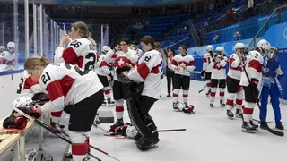 El hockey sobre hielo le puso acción a los Juegos Olímpicos de Invierno de Beijing 2022