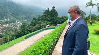 Pablo Milad visitó el búnker de la selección brasileña