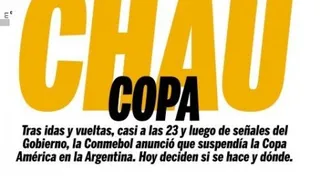 La reacción de la prensa argentina tras la decisión de Conmebol