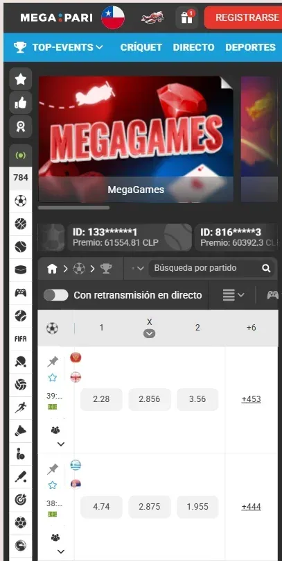 apuestas deportivas: oferta de mercados y cuotas
