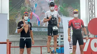 Javier Gómez Noya, campeón del Ironman de Pucón: Es lindo ganar una prueba mítica de fama mundial