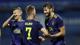 Dinamo Zagreb ratificó favoritismo y con goleada avanzó en la fase previa de la Champions