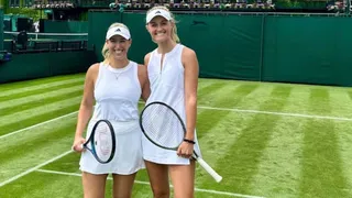 Alexa Guarachi prepara su participación en el dobles de Wimbledon