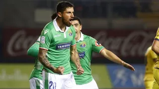 Ignacio Jeraldino abrió el marcador para Audax Italiano ante U. de Concepción en La Florida