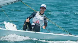 Clemente Seguel debutó como líder del 56ª Semana Internacional de Yachting de Mar del Plata