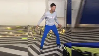 Cristiano Ronaldo elogió a Novak Djokovic por imitar su famoso festejo: “No está mal, hermano”