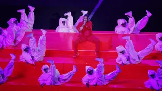 La comentada presentación de Rihanna en el Super Bowl LVII