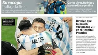 Emiliano Martínez y Lionel Messi se tomaron las portadas de los diarios argentinos