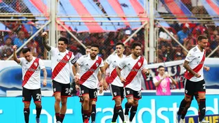 Paulo Díaz destacó en triunfo de River Plate sobre San Lorenzo