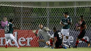 Los goles de la igualdad de Santiago Wanderers y Melgar en la Copa Libertadores