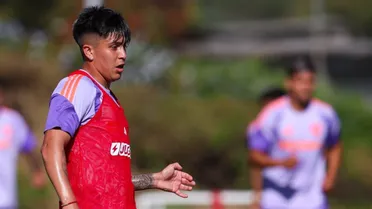 Marcelo Morales fue el único jugador de la U que entrenó en el CDA pese al descanso