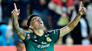 Víctor Dávila anotó en el duelo de León contra América en México