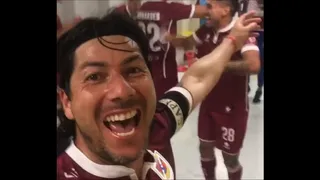 El enloquecido festejo de Deportes La Serena tras victoria a domicilio sobre U. de Concepción