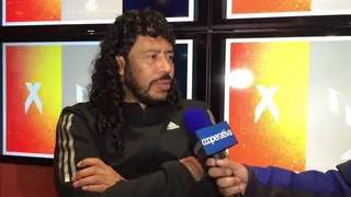 René Higuita golpeó a un hincha de América de Cali en partido amistoso