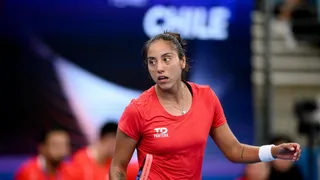 La dura derrota de Daniela Seguel ante Maria Sakkari en la United Cup
