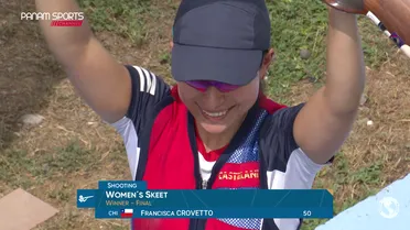 El oro de Crovetto y el bronce de Villalón destacan en la jornada dominical de Santiago 2023