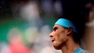 La lluvia fue protagonista este miércoles en Roland Garros