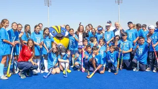 El hockey césped recibió su cancha en el Estadio Nacional para los Panamericanos Santiago 2023
