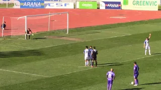 El gol de tiro libre de Humberto “Chupete” Suazo en el triunfo del SAU sobre Colchagua