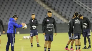 La última práctica de La Roja de cara al amistoso contra El Salvador en California