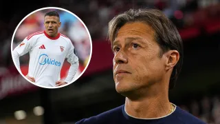 Matías Almeyda “le prestó ropa” a Alexis Sánchez tras ceder un penal clave en la derrota del Sevilla