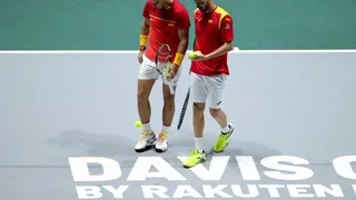 Marcell Granollers y Rafael Nadal eliminaron a Argentina en cuartos de la Copa Davis