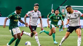 El Flamengo de Pulgar empató con Palmeiras y es segundo en el Brasileirao