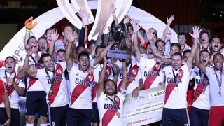 Las celebraciones del supercampeón River Plate tras derribar a Boca