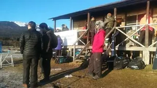 En Magallanes se disputó el campeonato de hockey sobre hielo más austral del mundo