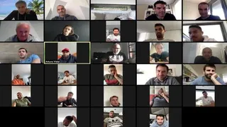 Con Vidal presente: Los detalles del teletrabajo grupal que realizó FC Barcelona