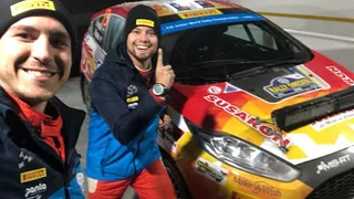 Chilenos Fernández y Riquelme hicieron historia en el Mundial de Rally Junior