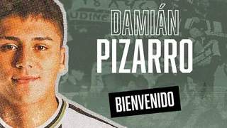 Damián Pizarro fue oficializado como nuevo jugador de Udinese