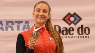 Valentina Toro, campeona mundial de karate: Quiero estar en Tokio 2021, representar a mi país