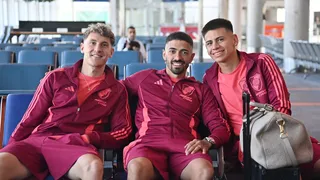 River Plate tuvo masivo recibimiento en vísperas de su duelo con Colo Colo en Copa Libertadores