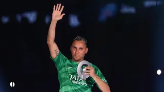 Keylor Navas hace festejar a Lionel Messi y Marcelo Bielsa