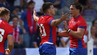 Rodrigo Fernández hizo el primer try de Los Cóndores en un Mundial