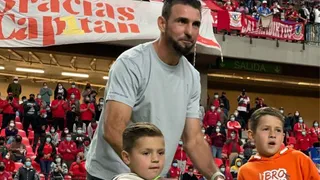 Lucas Giovini fue homenajeado por Unión La Calera tras anunciar su retiro