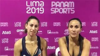 Dupla chilena de voleibol playa tras ganar a Perú: Disfrutamos mucho, pero seguimos con todo