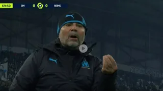 El exabrupto de Jorge Sampaoli en pleno partido de Olympique de Marsella