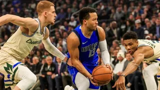 Dallas frenó el poderío de Giannis Antetokounmpo en triunfo ante Bucks