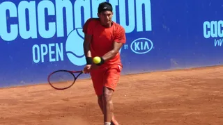 Bastián Malla terminó su aventura en el M25 de Lasne en cuartos de final