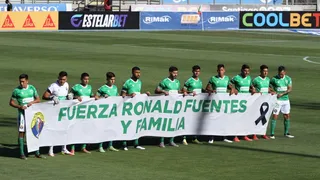 Jugadores de Audax dedicaron emotivo mensaje de apoyo a Ronald Fuentes por fallecimiento de su esposa