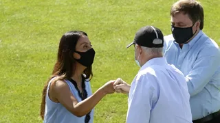 Ministra del Deporte: Esperamos que fases finales del fútbol en los Panamericanos se jueguen en San Carlos