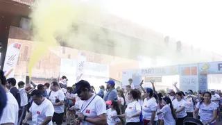 Más de 8.000 personas participaron en exitosa corrida familiar Santiago Color