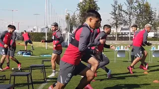 Colo Colo retomó los entrenamientos con miras al Superclásico ante la U