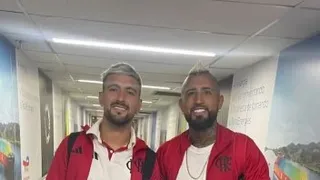 Rumbo a Marruecos: Vidal y Pulgar viajaron junto a Flamengo para el Mundial de Clubes