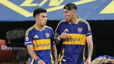 ¡Y en La Bombonera! Carlos Palacios convirtió su primer gol con la camiseta de Boca Juniors