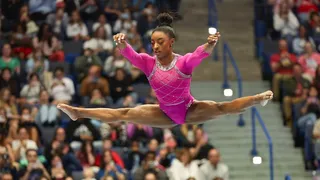Simone Biles tuvo un gran apronte para los Juegos Olímpicos de Paris 2024