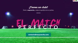Eduardo Donoso y los detalles de Easycancha, la aplicación para arrendar canchas