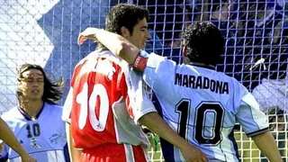 Juan Román Riquelme: Nadie jugó a la pelota como Maradona, gracias Diego